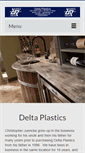 Mobile Screenshot of deltaplastics.net