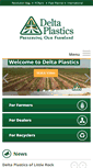 Mobile Screenshot of deltaplastics.com
